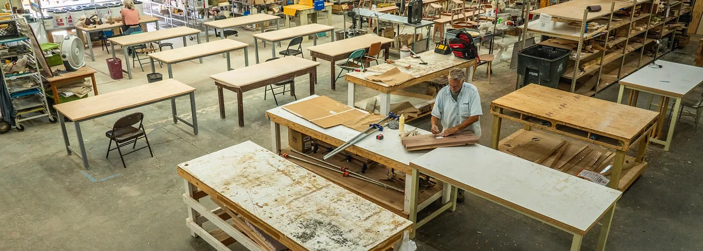 Main workspace at Make Nashville