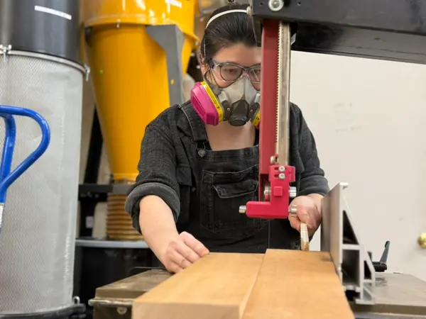 Resawing Lumber On Vertical Bandsaw