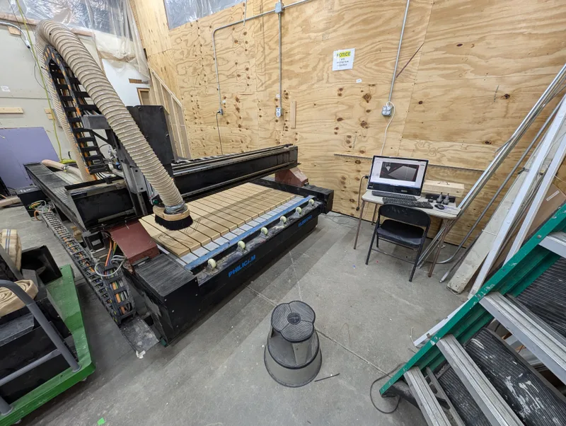 CNC shop at Make Nashville