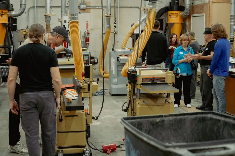 Woodshop shop at Make Nashville